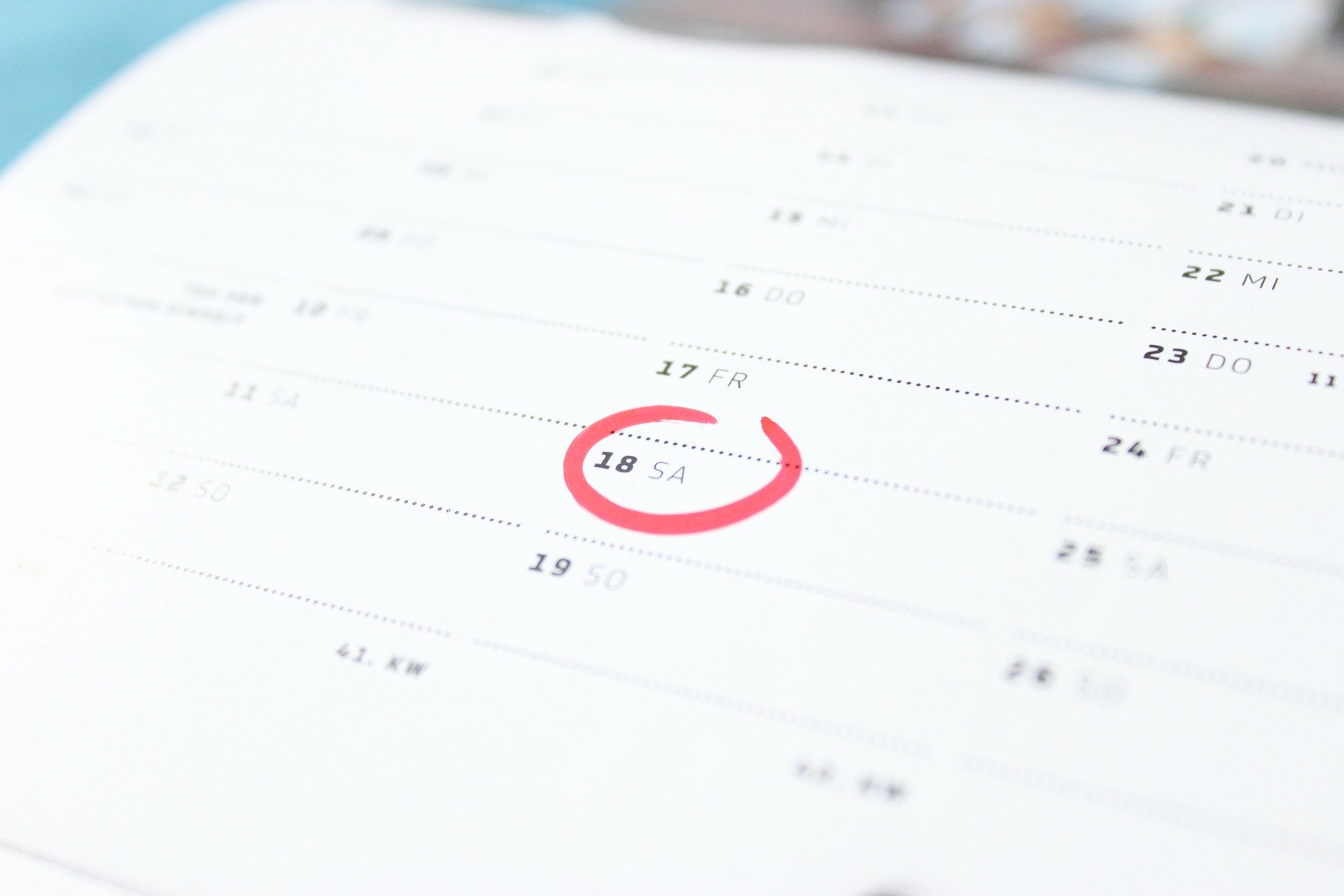 "Calendar 2020"